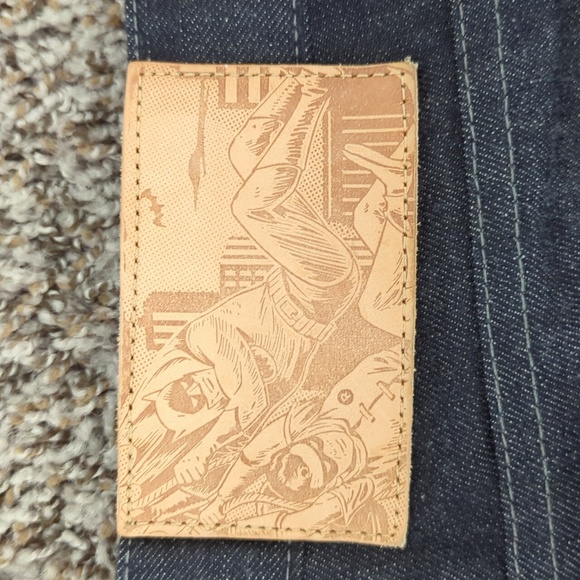 Rare Naked & Famous Super Guy Batman Jeans - Picture 3 of 10